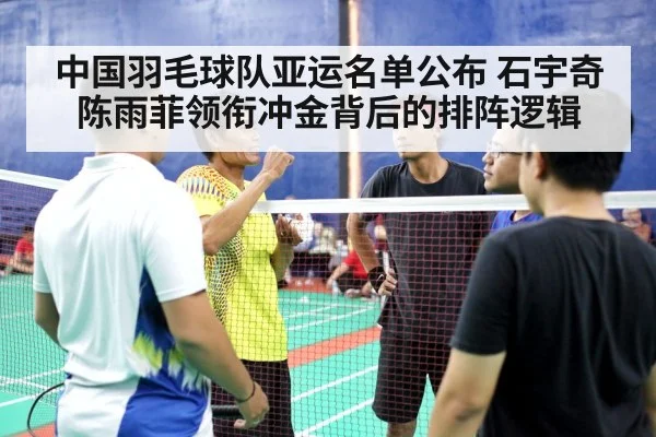 badminton team competition court